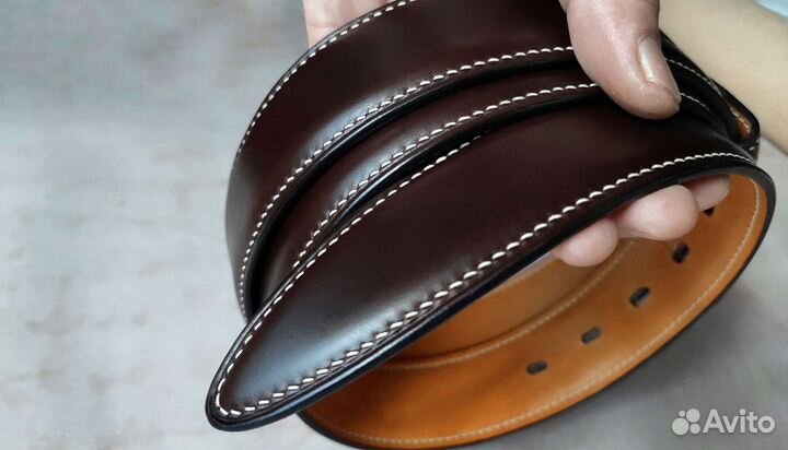 Ремень кожаный