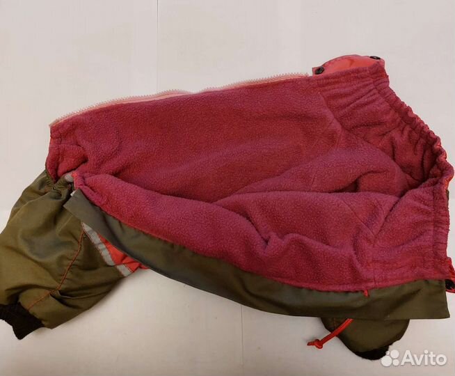 Утепленный комбинезон для собаки (девочки)