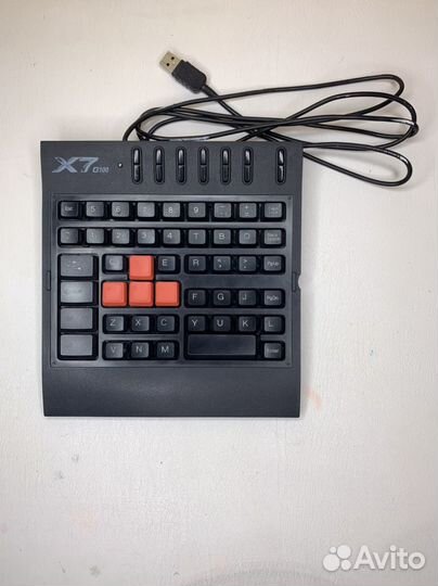 Игровая клавиатура A4Tech X7-G100 USB