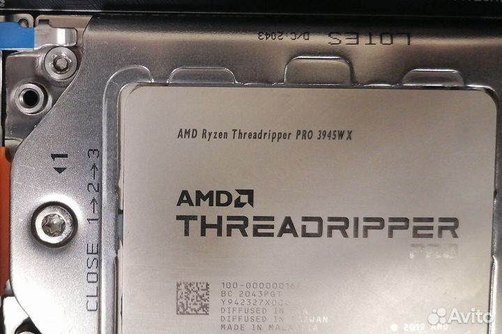 Процессор AMD Ryzen Threadripper PRO 3945WX