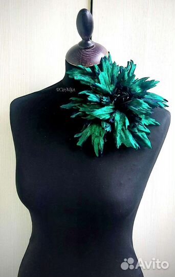 Брошь цветок большой