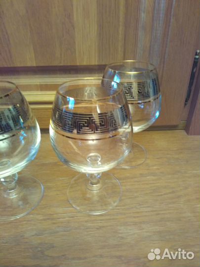 Бокалы для коньяка (виски) хрусталь Богемия