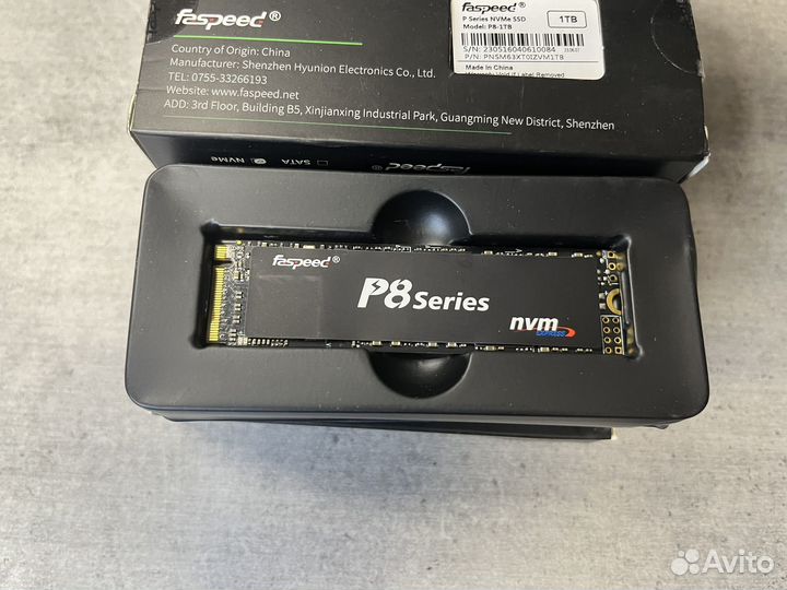 Твердотельный накопитель Faspeed SSD 1 тб