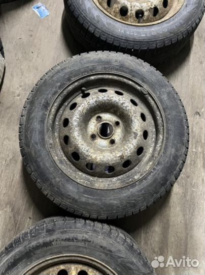 185/65 R15 Nokian Nordman RS2 Зима Штампованные R15 pсd:4x100 ет:48 DIA:54.1