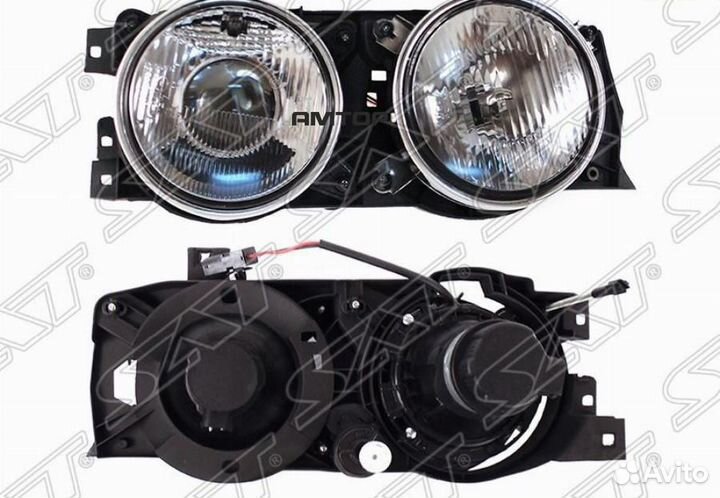 SAT ST-444-1114R Фара BMW E34 88-95/E32 87-94 RH
