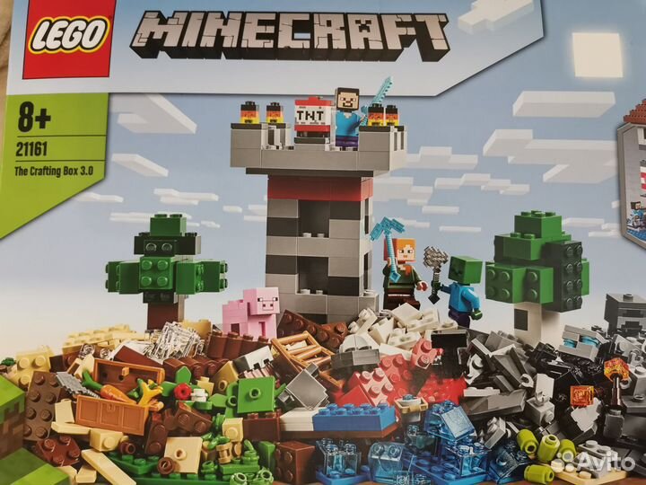 Набор Лего Lego minecraft 21161 (8+, 564 детали)