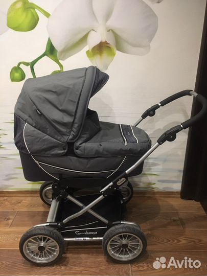 Коляска emmaljunga city cross эммалюнга 2 в 1