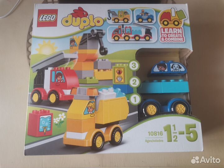Конструктор lego duplo 10816 Служебные машины