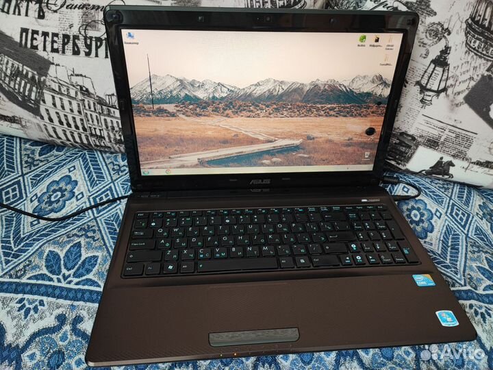 Отличный asus pro5ij intel i3