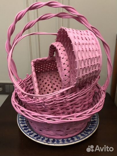 Корзина плетенная для подарков