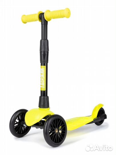 Самокат детский baby лимонный
