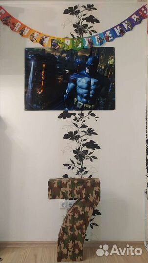 Цифра 7 на день рождения