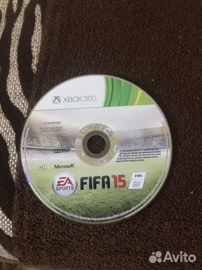 Диск Fifa 15 на xbox