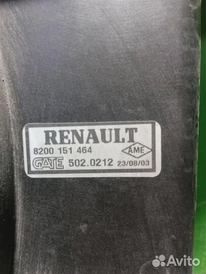 Вентилятор охлаждения двс Renault Megane 2 (LM0C)