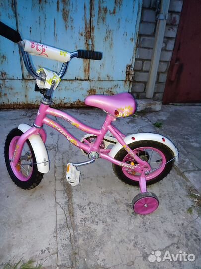 Велосипед для девочки Stern 3-5 лет, розовый