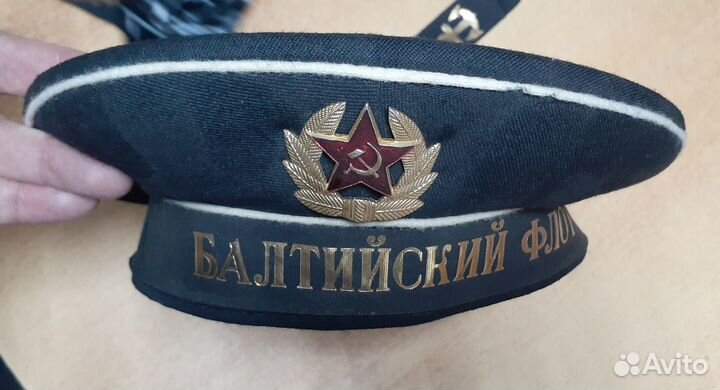 Бескозырка-Балтийский флот.вмф.оригинал СССР