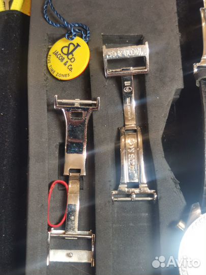 Часы Jacob&co золото+сталь