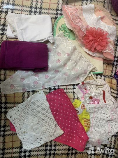 Вещи пакетом для девочки 2-3 года