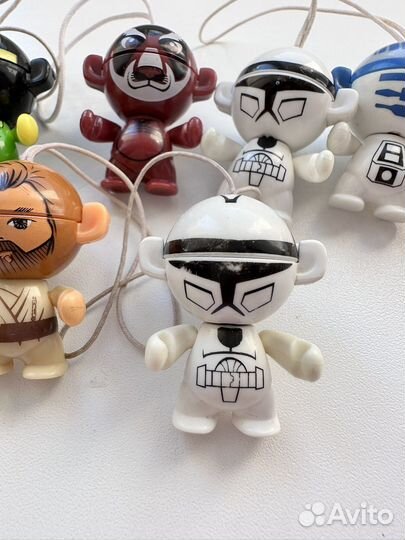 Головастики брелоки Star Wars 2012 и Marvel2013