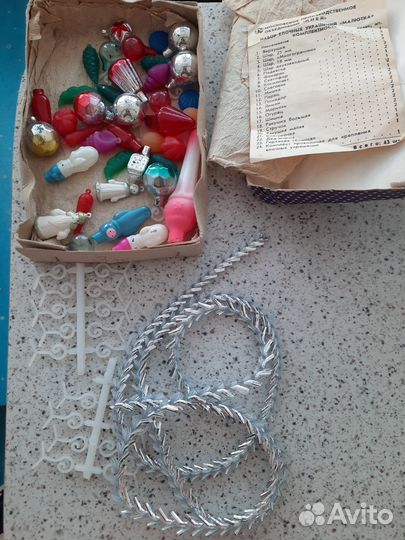 Елочные игрушки СССР