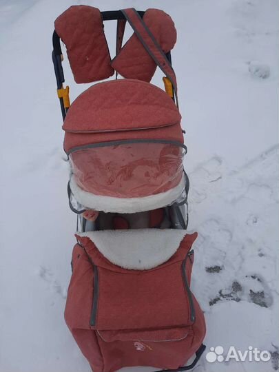 Коляска санки