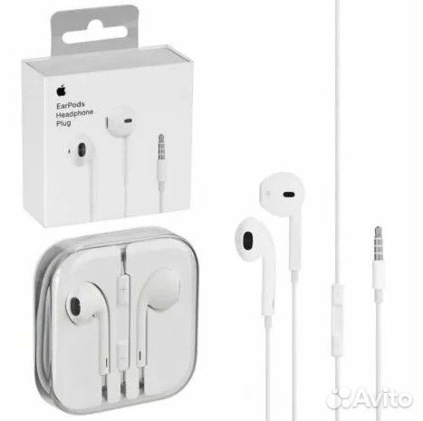 Наушники проводные EarPods Jack 3,5mm