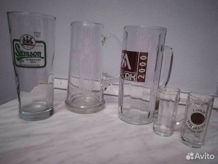 Пивные кружки разные