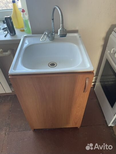 Мойка для кухни с тумбой 50- 50