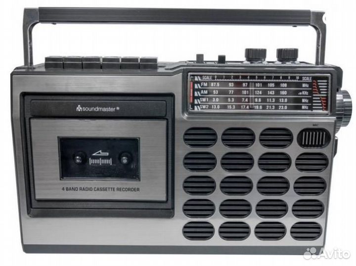 Магнитофон для оцифровки кассет Soundmaster RR18SW