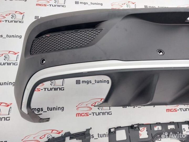 Диффузор 63 AMG Chrome на Mercedes GLE-Coupe C167