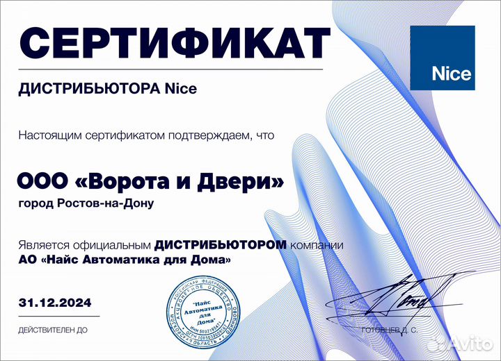 Пульт nice FloR