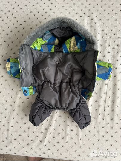 Зимний комбинезон для маленькой собаки