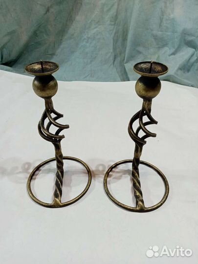 Подсвечник кованный