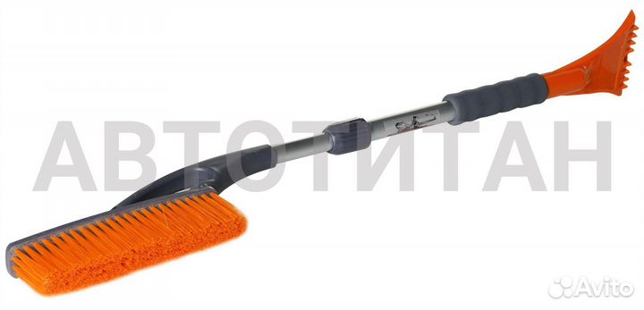 Щетка от снега и льда с телескопической рукояткой