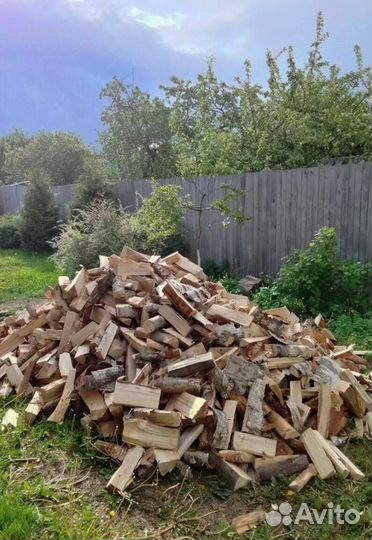 Дрова колотые Береза