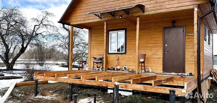 Строительство террас, беседок, веранд, навесов