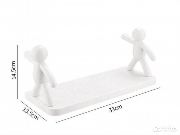 Полка навесная для ванной и кухни 