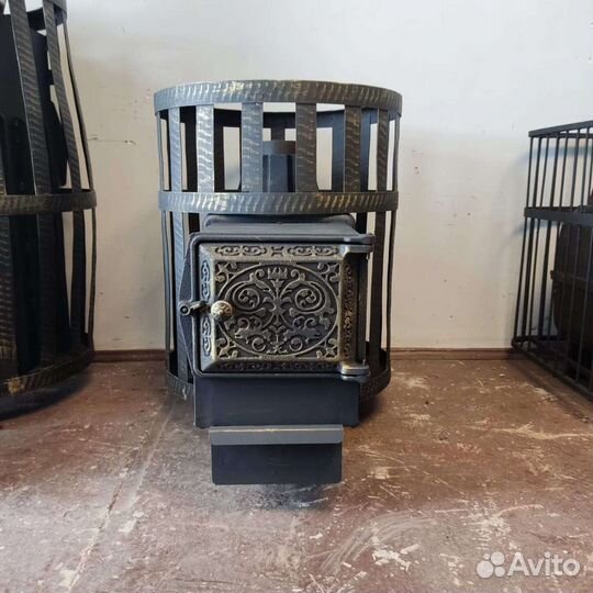 Печь чугунная для бани 