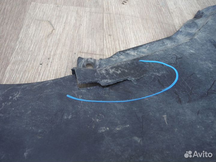 Пыльник переднего бампера BMW 7 (G11/G12) 2019