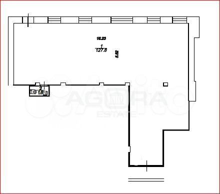 129,4 м2/Аренда торгового помещения на Войковской