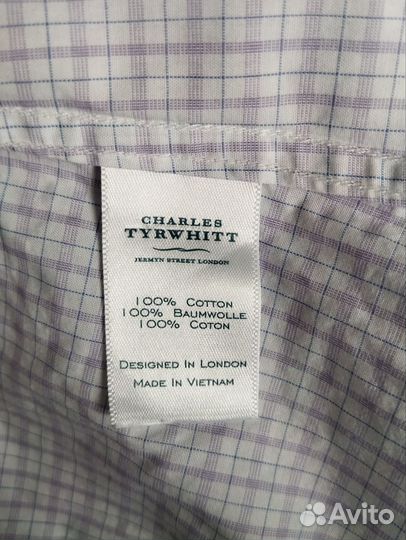 Рубашка Charles Tyrwhitt 42/89 (50 52 размер)