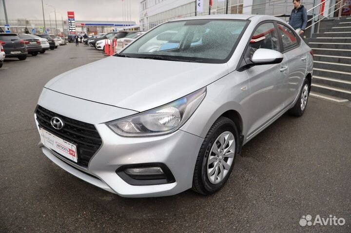 Hyundai Solaris 1.4 AT, 2018, 117 301 км