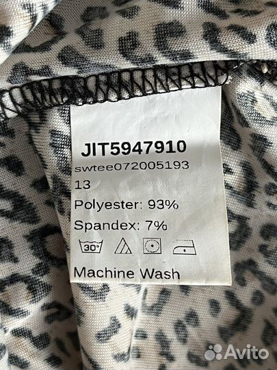 Футболка леопардовая shein