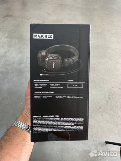 Наушники Marshall major 4