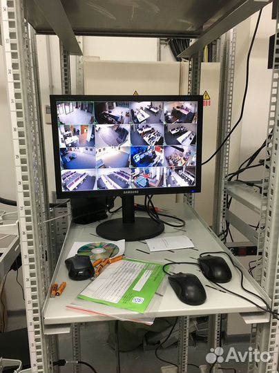 Установка видеонаблюдения