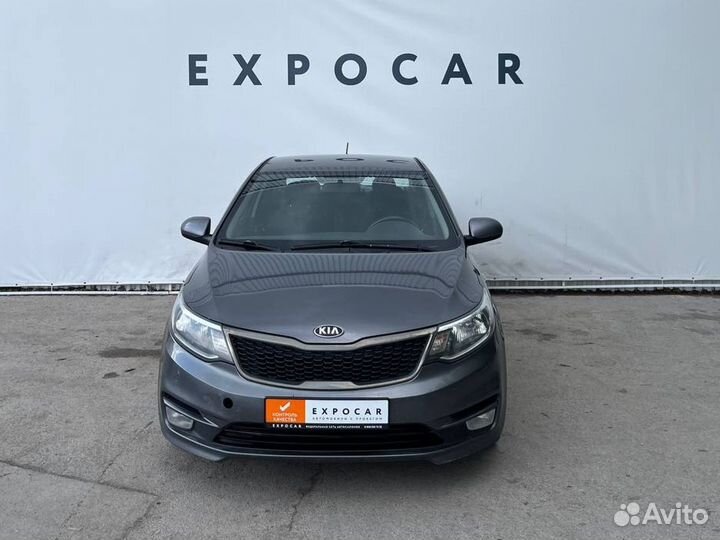 Kia Rio 1.6 МТ, 2017, 128 043 км