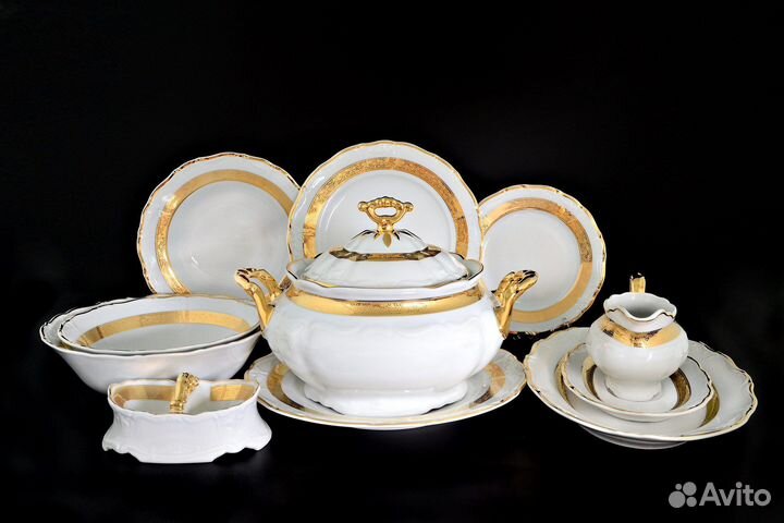 Чайно столовый сервиз на 6 персон