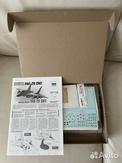 Звезда 1/72 Миг-29смт с дополнениями