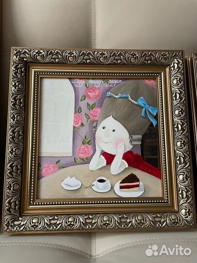 Серия картин по мотивам Гапчинской