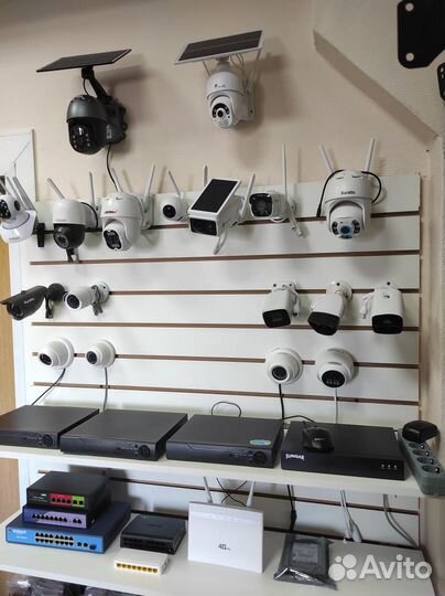 Комплекты видеонаблюдения в коттедж монтаж камеры